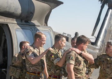 30th Armored Brigade Combat Team joins British Soldiers for MEDEVAC training