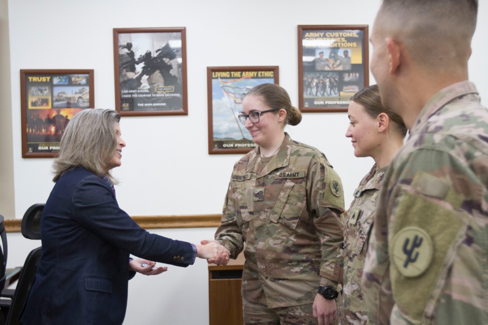 Sen. Joni Ernst Congressional Delegation Visit