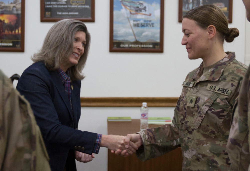 Sen. Joni Ernst Congressional Delegation Visit