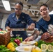 USS Harpers Ferry Hosts Thanksgiving Dinner