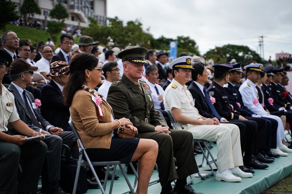 3d Marine Division participates in JGSDF’s 15th Brigade 9th anniversary and Camp Naha 47th anniversary celebration