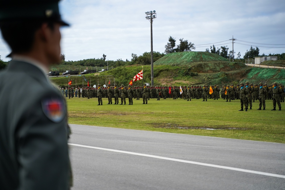 3d Marine Division participates in JGSDF’s 15th Brigade 9th anniversary and Camp Naha 47th anniversary celebration