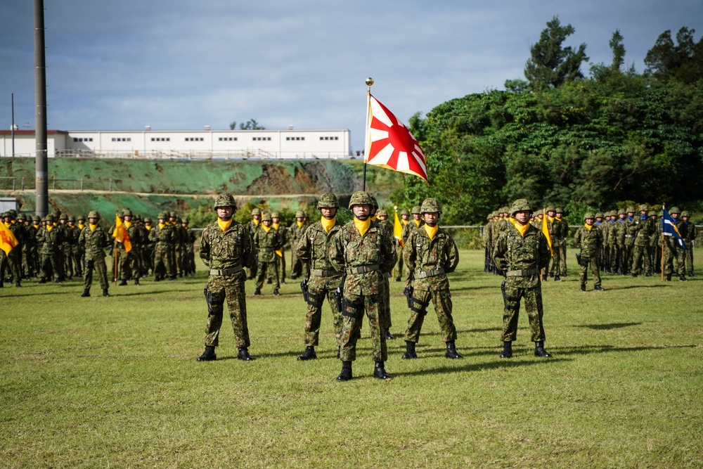 3d Marine Division participates in JGSDF’s 15th Brigade 9th anniversary and Camp Naha 47th anniversary celebration