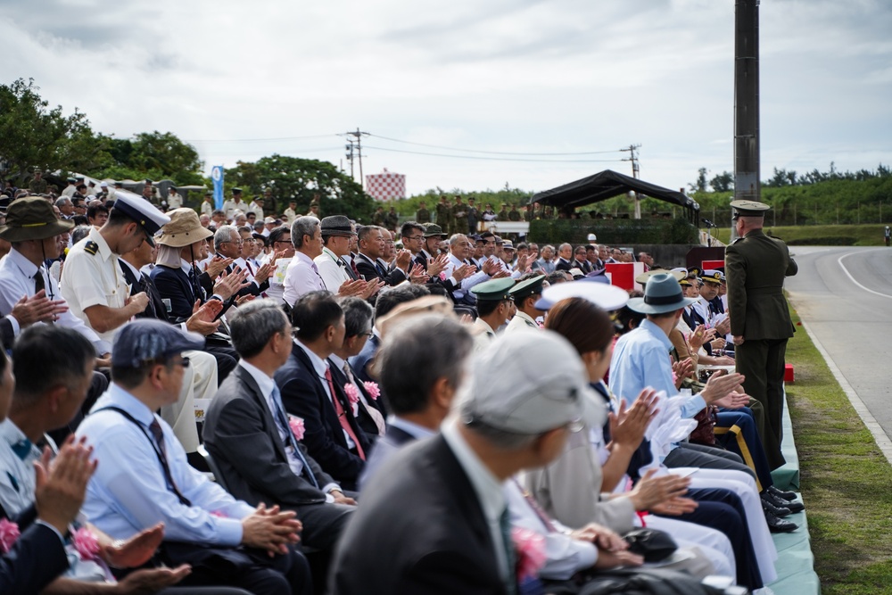 3d Marine Division participates in JGSDF’s 15th Brigade 9th anniversary and Camp Naha 47th anniversary celebration