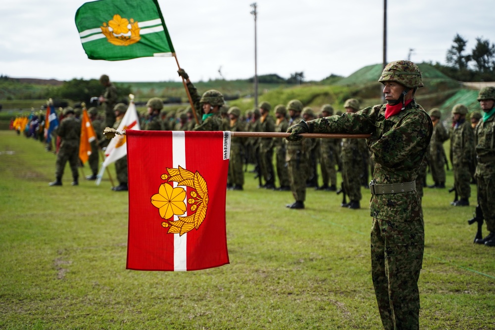 3d Marine Division participates in JGSDF’s 15th Brigade 9th anniversary and Camp Naha 47th anniversary celebration