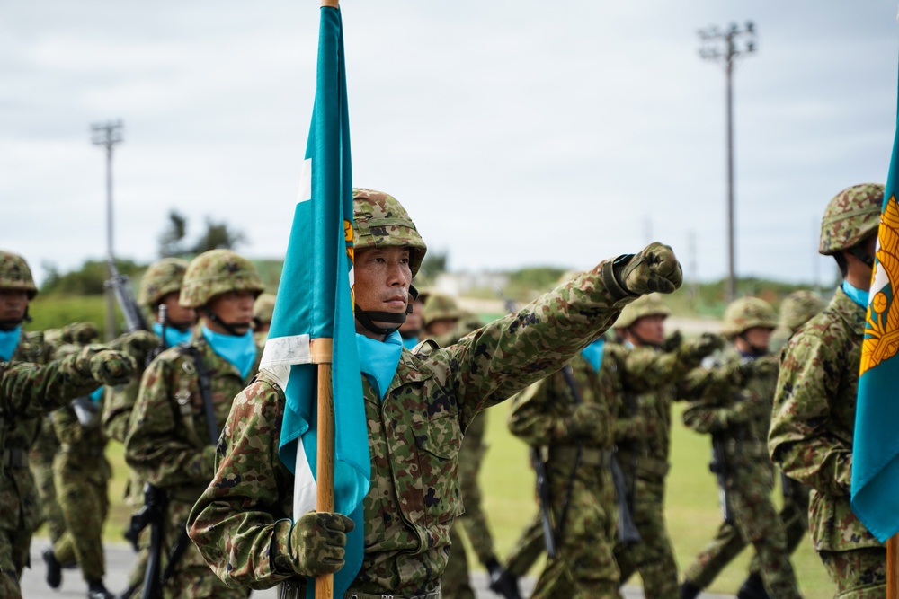 3d Marine Division participates in JGSDF’s 15th Brigade 9th anniversary and Camp Naha 47th anniversary celebration