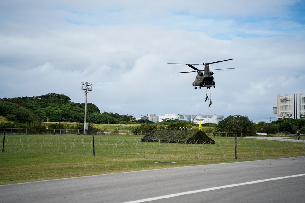 3d Marine Division participates in JGSDF’s 15th Brigade 9th anniversary and Camp Naha 47th anniversary celebration