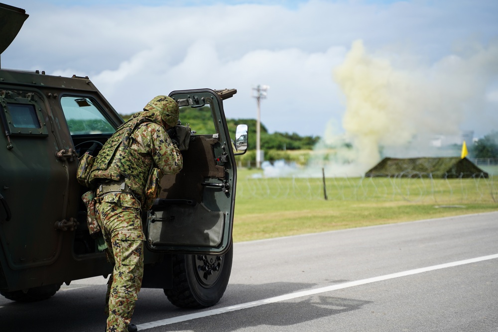 3d Marine Division participates in JGSDF’s 15th Brigade 9th anniversary and Camp Naha 47th anniversary celebration