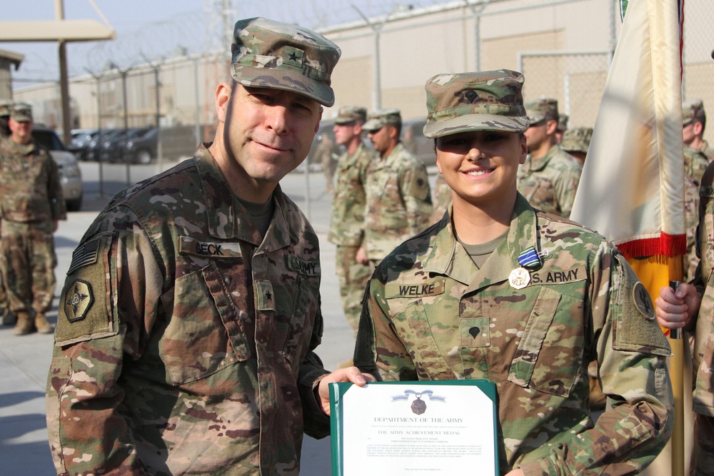 103rd ESC Promotion and Award Ceremony