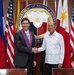 SecDef Esper Meets Philippine Defense Secretary Delfin Lorenzana