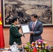 SecDef Esper Exchanges Artifacts with Vietnam Minister of Defense Gen. Ngô Xuân Lịch