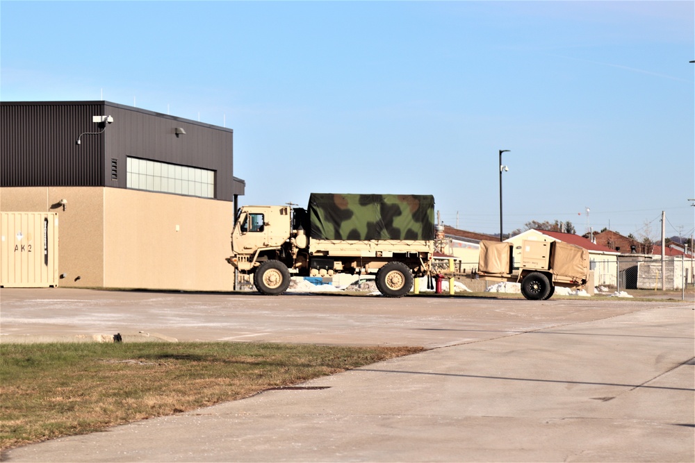 Fort McCoy training operations -- November 2019