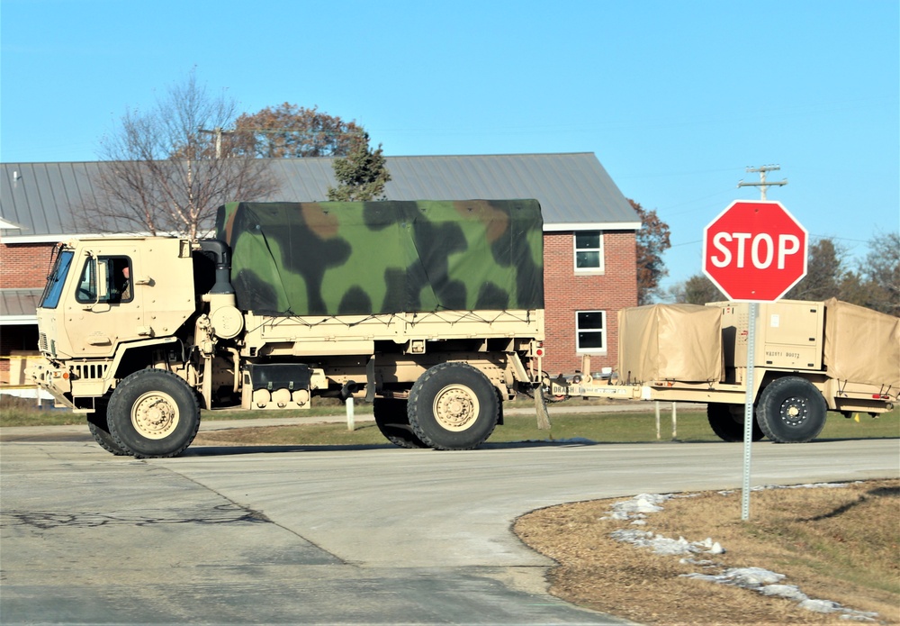 Fort McCoy training operations -- Nov. 15, 2019