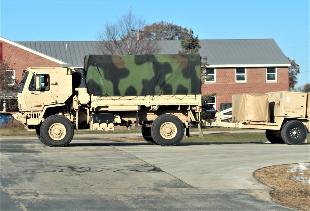 Fort McCoy training operations -- Nov. 15, 2019