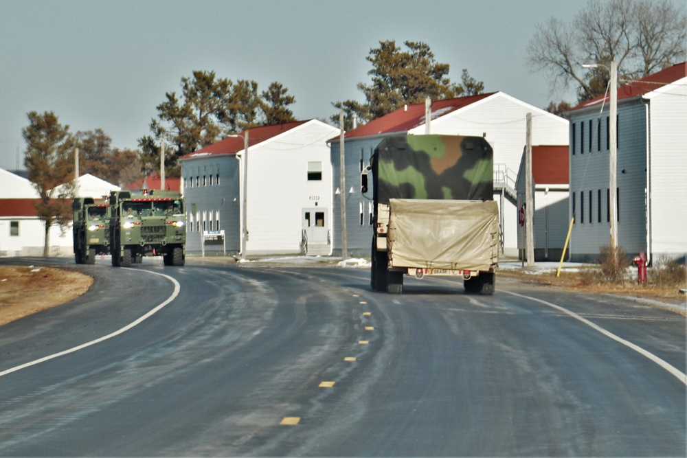 Fort McCoy training operations -- November 2019