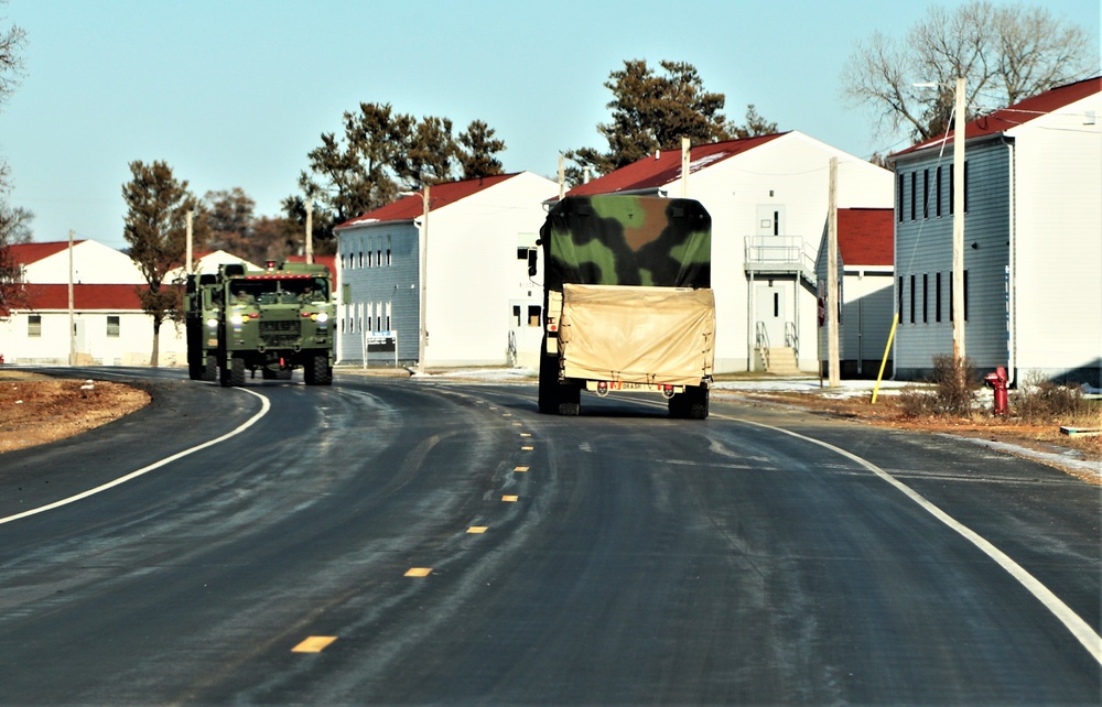 Fort McCoy training operations -- November 2019