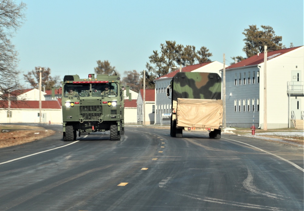 Fort McCoy training operations -- November 2019