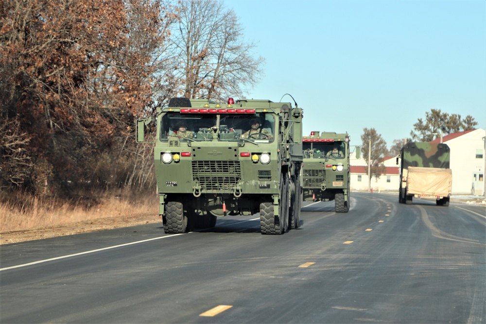 Fort McCoy training operations -- November 2019