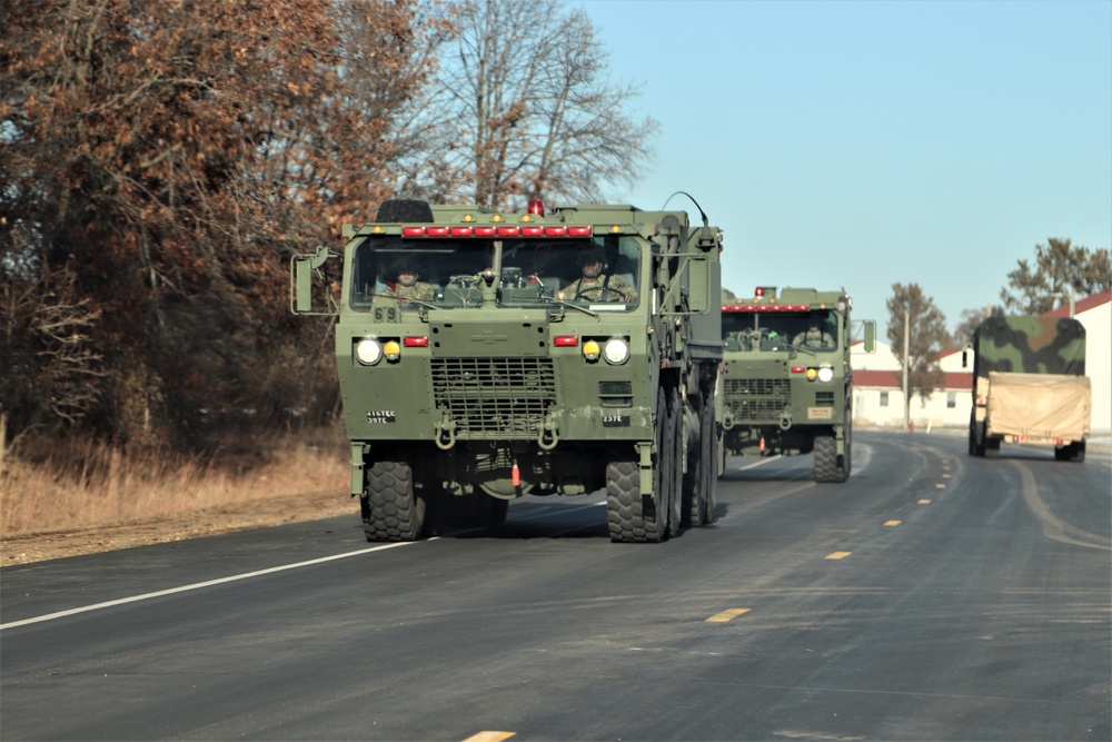 Fort McCoy training operations -- November 2019