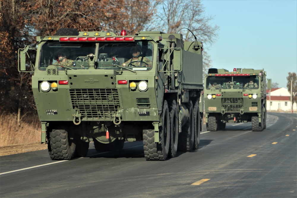 Fort McCoy training operations -- November 2019