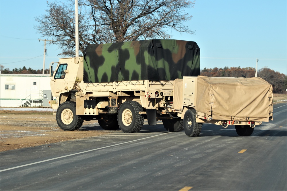 Fort McCoy training operations -- November 2019