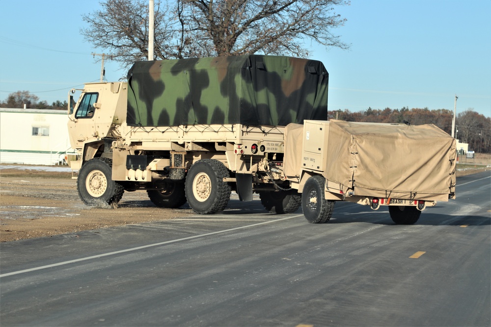 Fort McCoy training operations -- November 2019