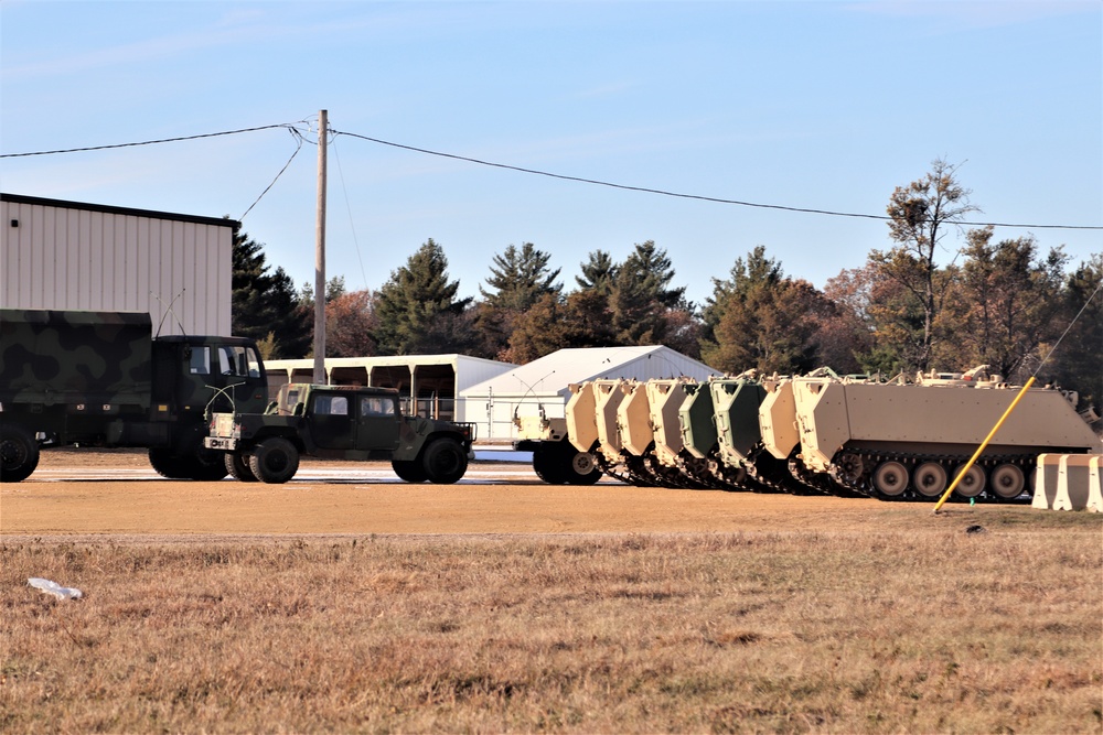 Fort McCoy training operations -- November 2019