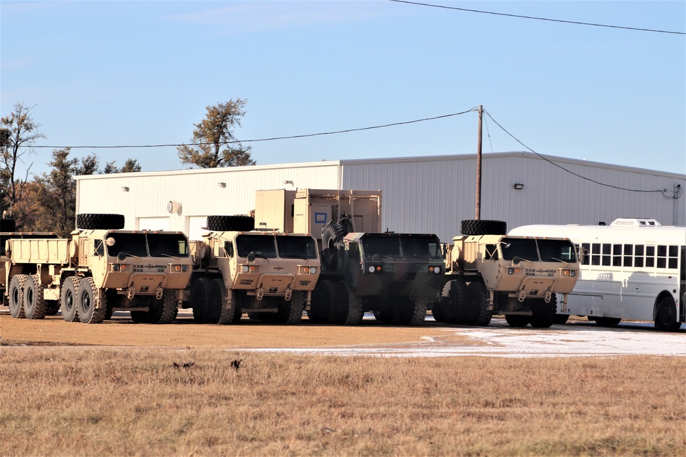 Fort McCoy training operations -- November 2019