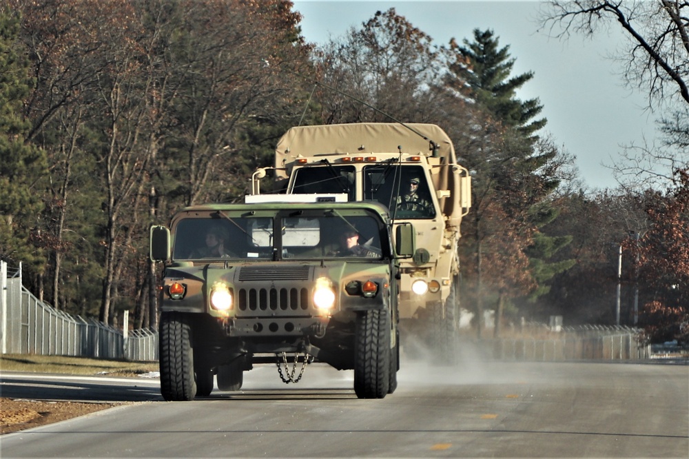 Fort McCoy training operations -- November 2019