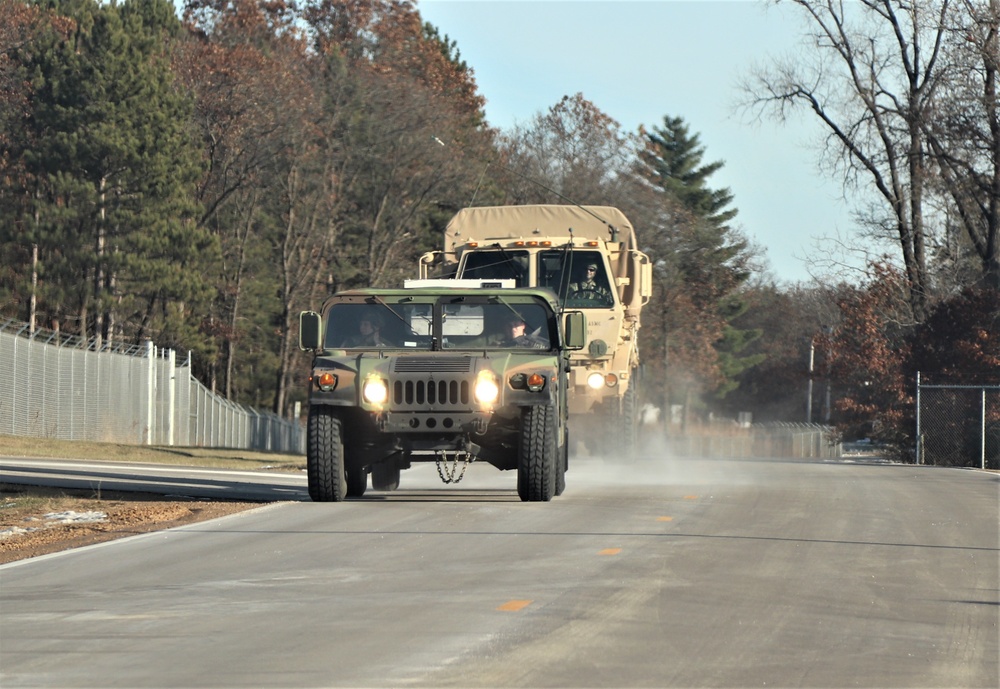 Fort McCoy training operations -- November 2019