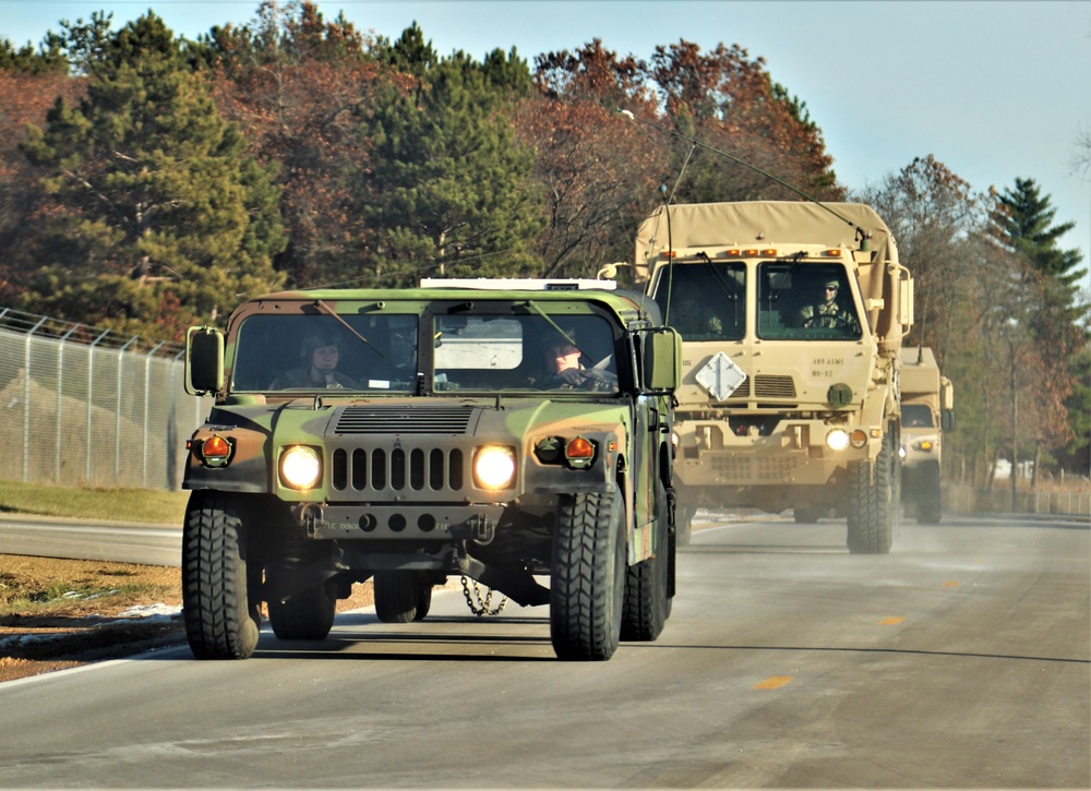 Fort McCoy training operations -- November 2019