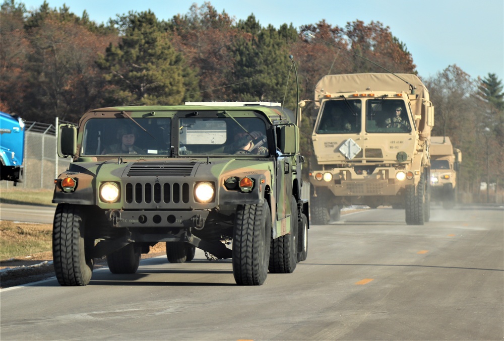Fort McCoy training operations -- November 2019