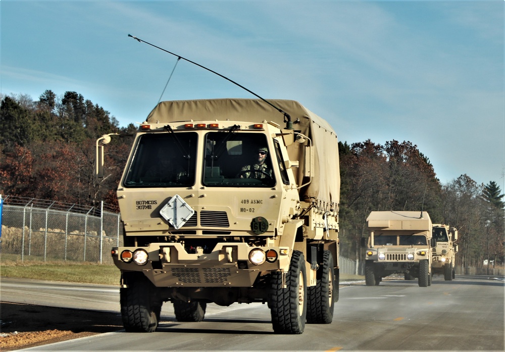 Fort McCoy training operations -- November 2019
