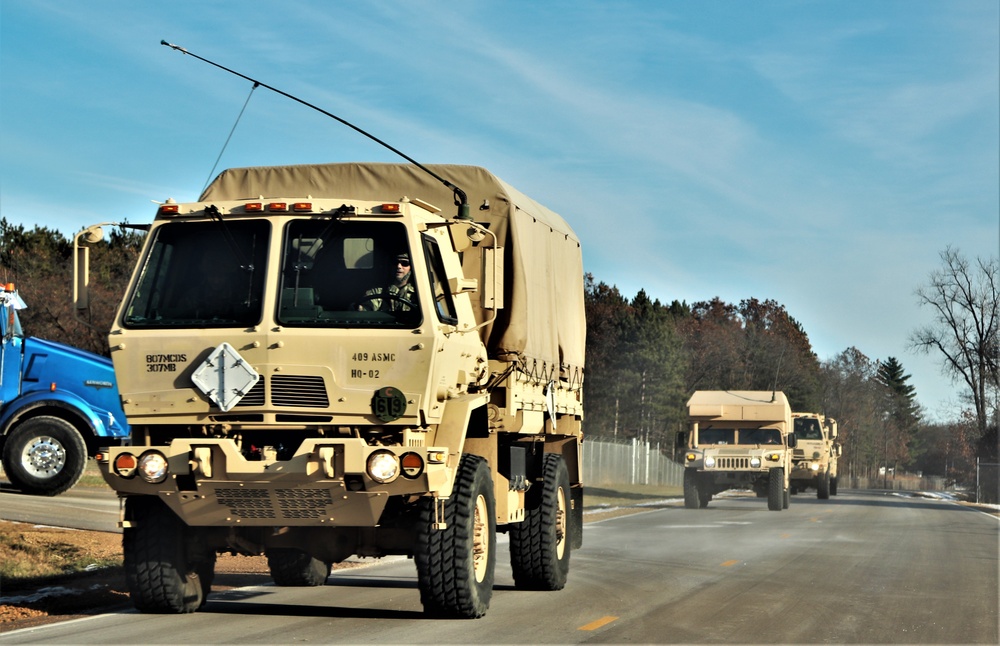 Fort McCoy training operations -- November 2019