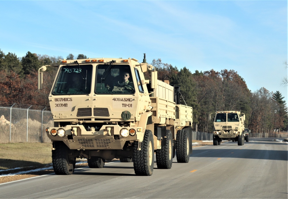 Fort McCoy training operations -- November 2019