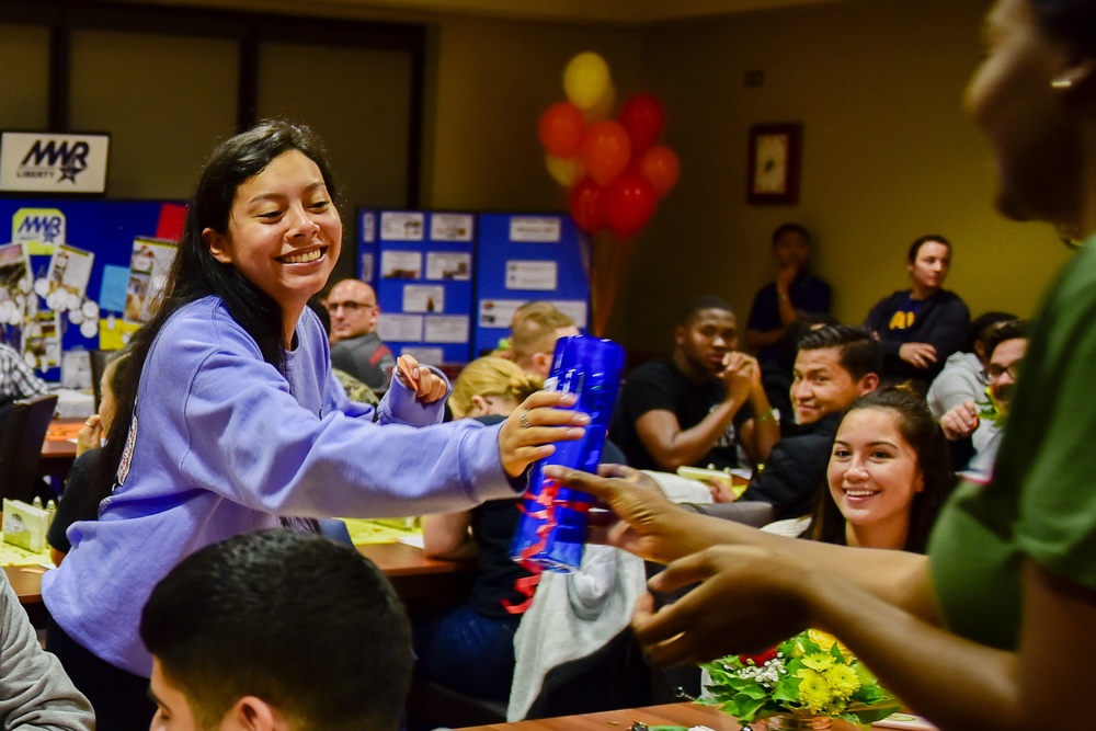 Single Sailor Thanksgiving Held Onboard NSA Naples