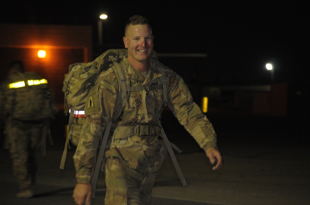 Norwegian Foot March at Camp Arifjan