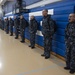 Recruits from company Echo 198 meet their company commanders