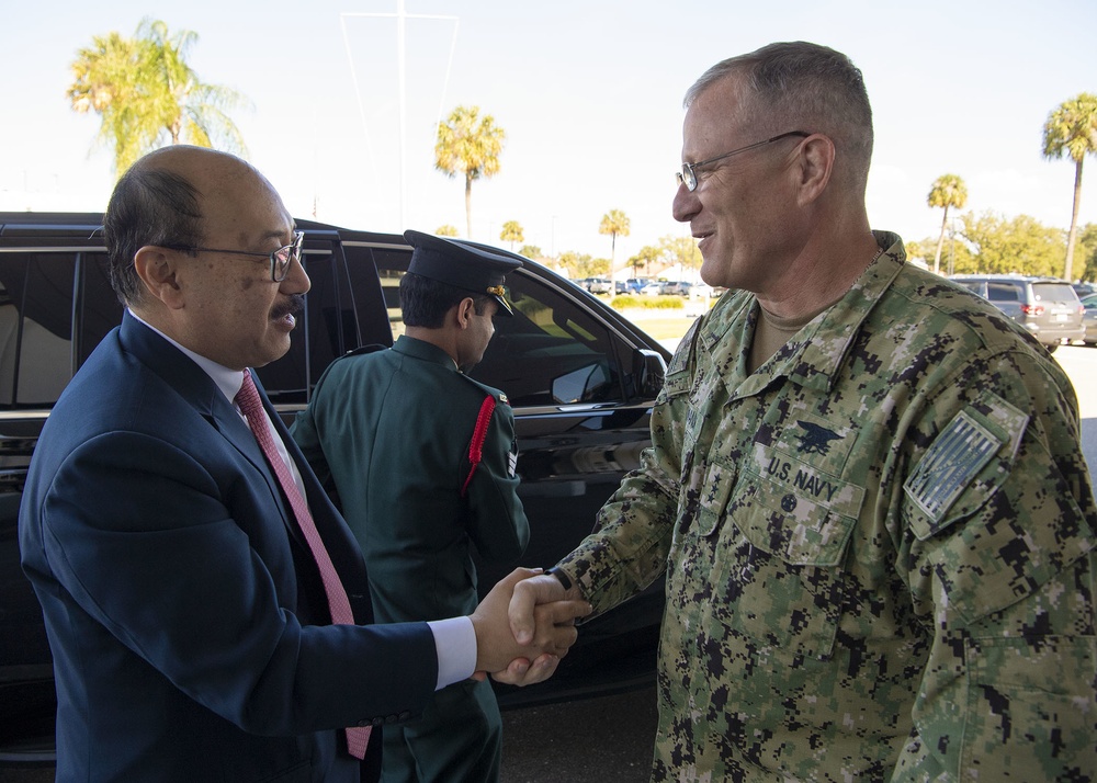 Indian Ambassador visits USSOCOM