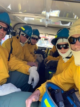 NY Air National Guard firefighters train in South Africa