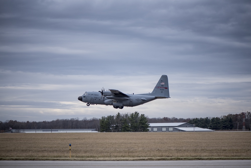 Chief Master Sgt. Randy Nelson has Final Flight with 179th Airlift Wing