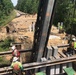 Railroad trestle repairs