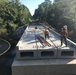 Railroad trestle repairs