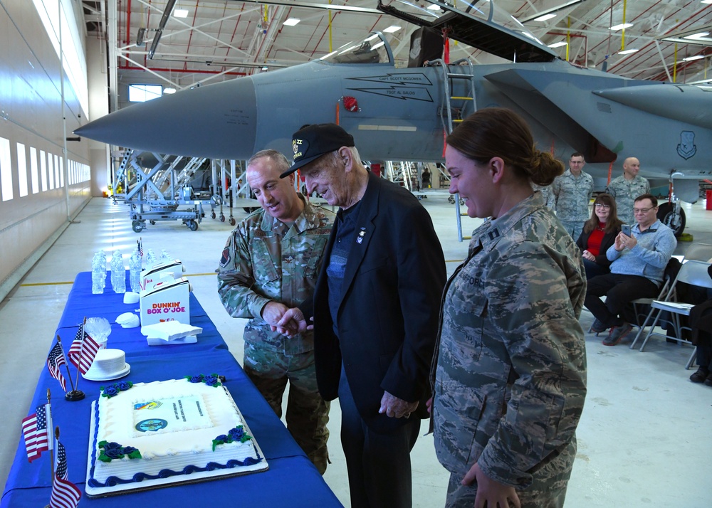 104th Fighter Wing original member turns 100 years old