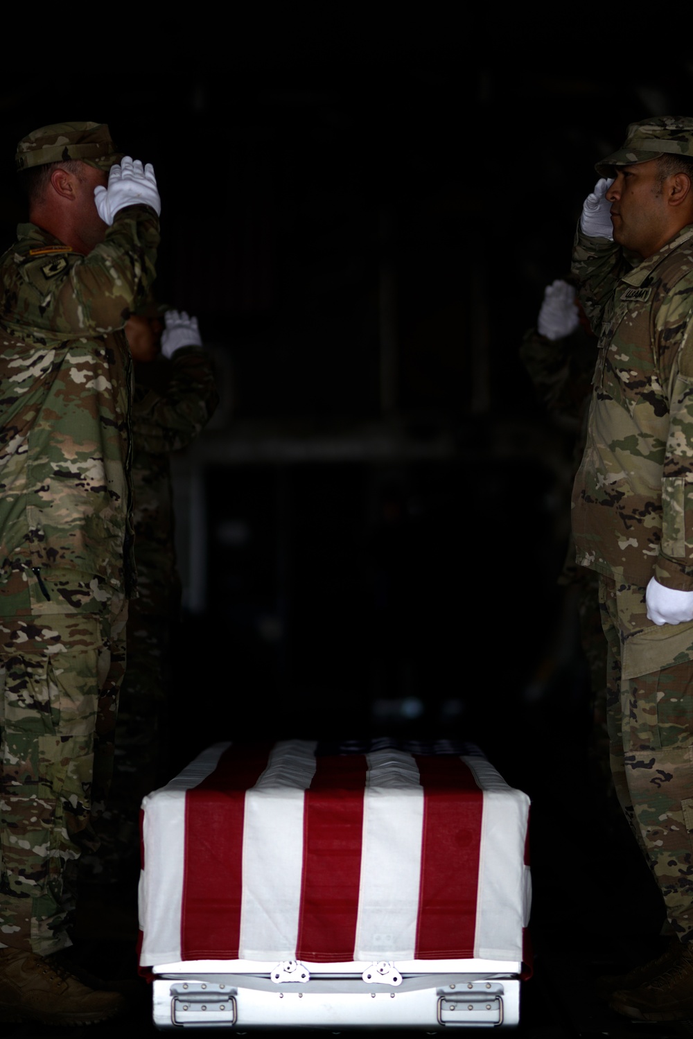 U.S. Service Member Remains Return from Philippines