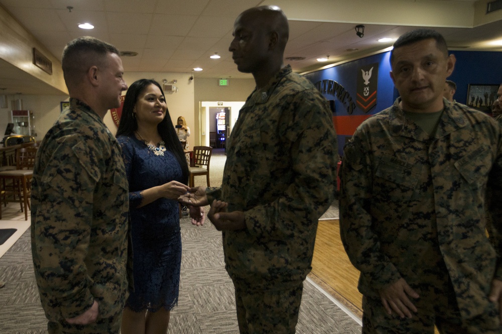 3rd Marine Division first sergeant is promoted to sergeant major