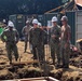 U.S. Navy Seabees deployed with NMCB-5’s Detail Palawan continue construction on Malatgao Elementary School