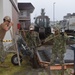 U.S. Navy Seabees deployed with NMCB-5’s Detail Iwakuni continue construction on environmental enclosures