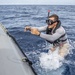 Sailors Assigned to USS Milius (DDG 69) Conduct Man-Overboard Training from RHIB