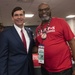 Esper Meets With Gold Star Families at Salute to Service NFL Game